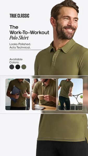 polo shirt, collared shirt, golf shirt, casual shirt, sport shirt, product launch, lifestyle, trustworthy, green, neutral
